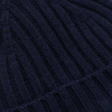 Ferro Cashmere Beanie Navy