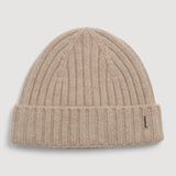 Ferro Cashmere Beanie Sand Stone