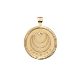 FOREVER JW Original Pendant Coin Necklace
