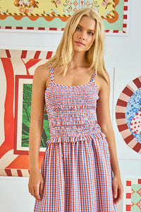 Francie Dress Lighthouse Gingham