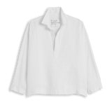 Gabi Popover Shirt White