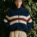 Georgie Fleece Jacket Navy