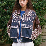 Sea New York Georgie Jacket navy editorial