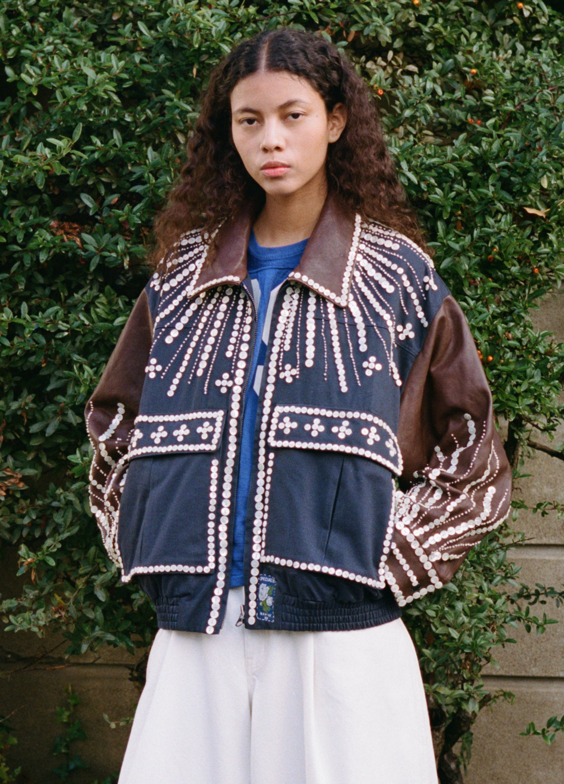 Sea New York Georgie Jacket navy editorial