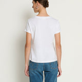 Goldie Tee White