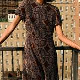 Waverly Midi Dress Mocha