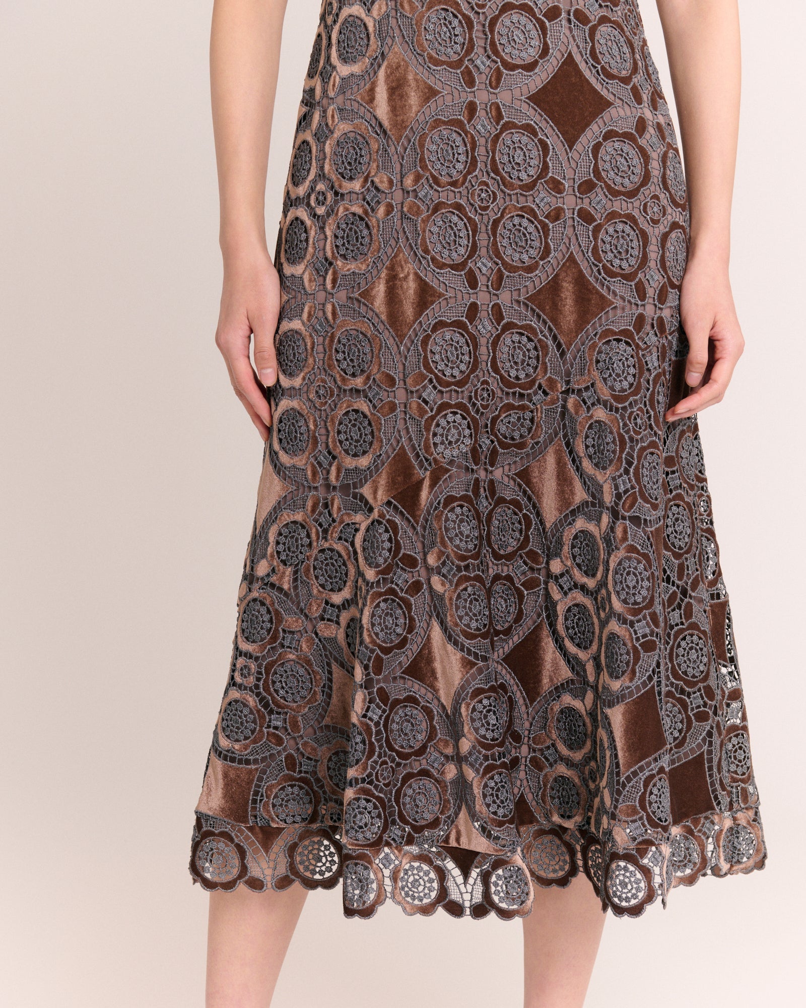 Waverly Midi Dress-Mocha