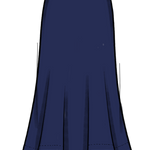 Mable Skirt-Dark Navy