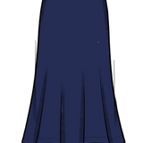 Mable Skirt-Dark Navy