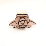 Chanel Inspired Camellia Flower Jaws