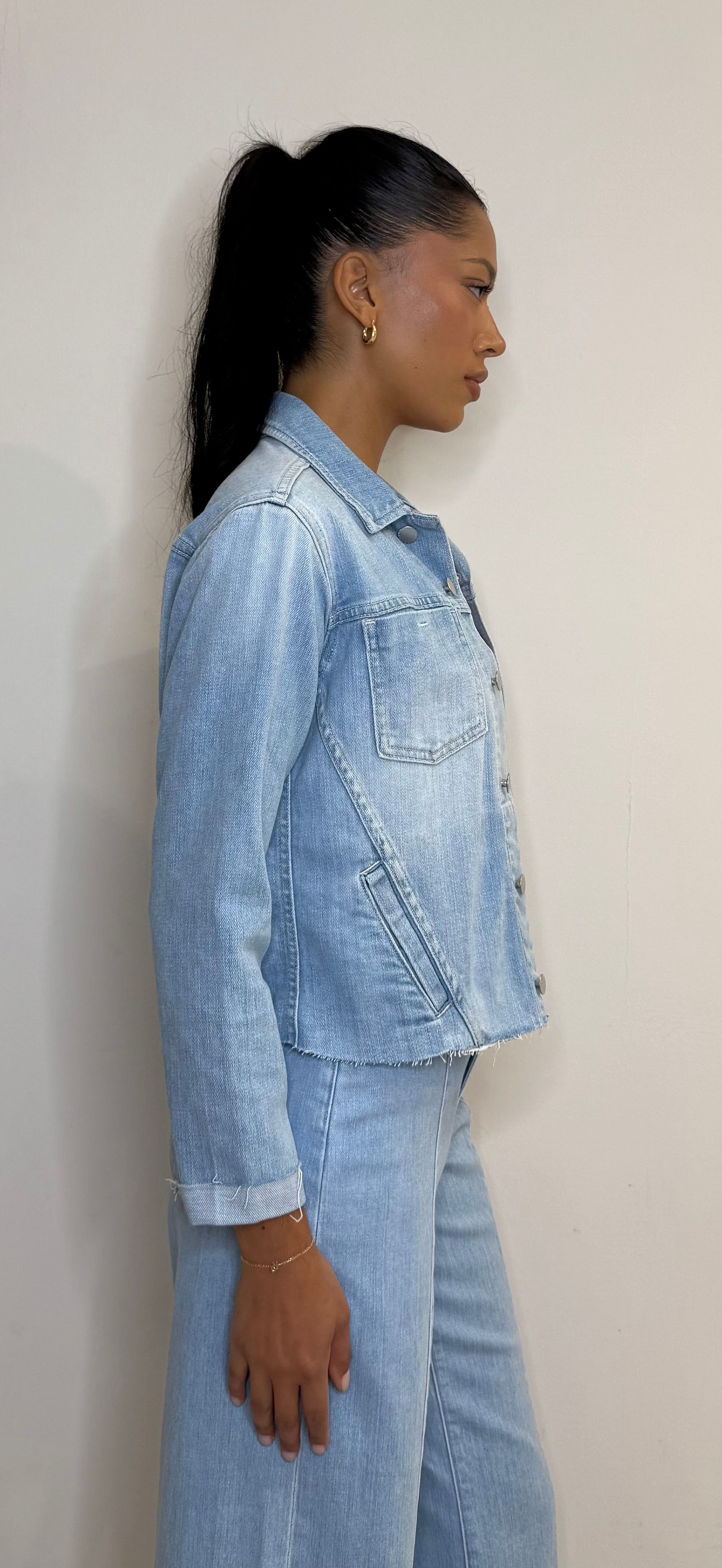JANELLE SLIM RAW JACKET