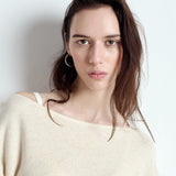 Itonay Sweatshirt Melange Ecru