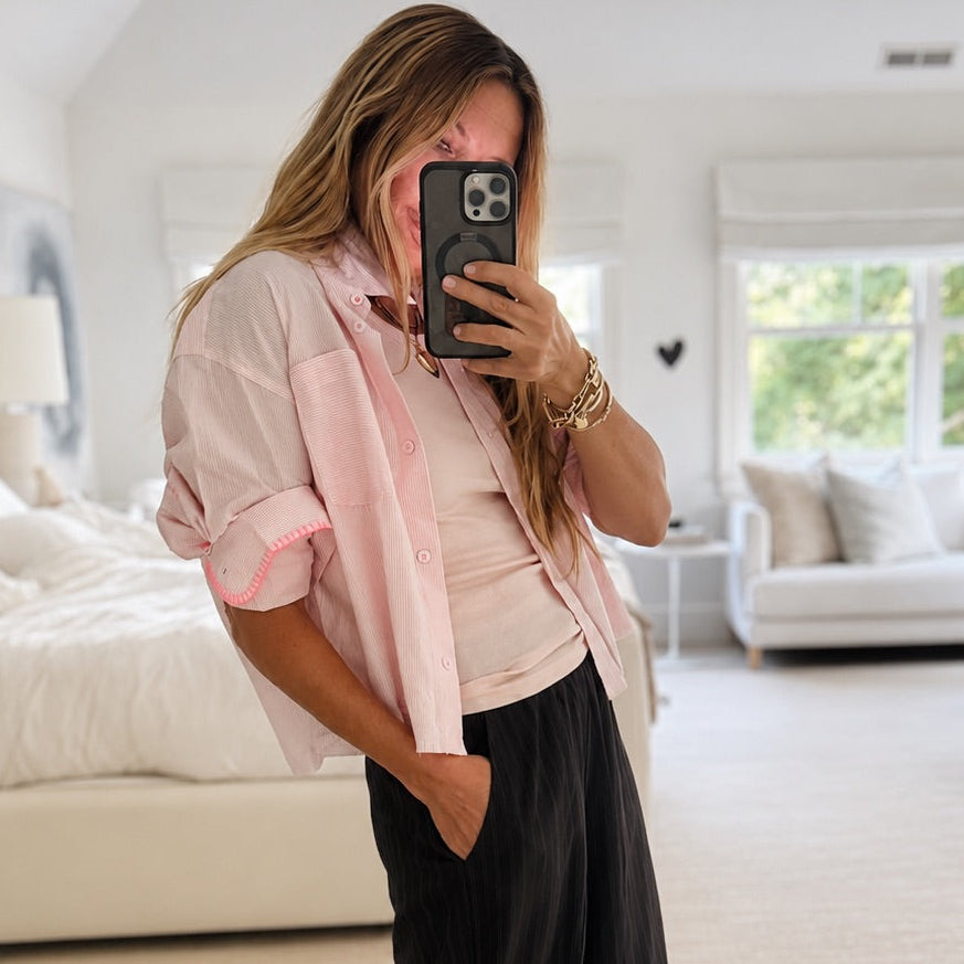 Tia Love Stripe Shirt