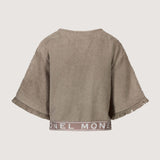 Ivy Cotton Terry Top Mocca