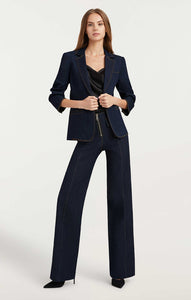 Khloe Indigo Denim Blazer