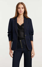 Khloe Indigo Denim Blazer