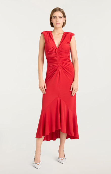 Dianne Dress Candy Apple Red