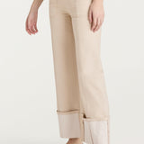 Cuffed Benji Pant Khaki