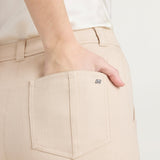 Cuffed Benji Pant Khaki