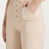 Cuffed Benji Pant Khaki