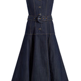 Margaret Dress Indigo