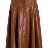 Veena Skirt Dark Sepia