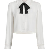 Zaida Top Ivory/Black