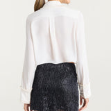 Zaida Top Ivory/Black