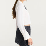 Zaida Top Ivory/Black