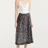 Selene Skirt Charcoal Multi