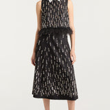 Selene Skirt Charcoal Multi