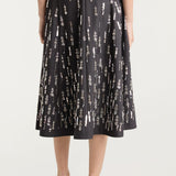 Selene Skirt Charcoal Multi