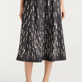 Selene Skirt Charcoal Multi