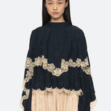 SHAY LACE L/SLV TOP (D1)