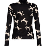 Sur Top Black/Cream
