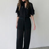Josephine Blouse Black