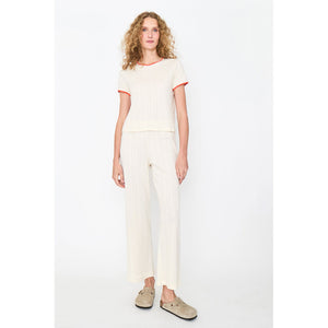 The Kara T-Shirt Cream