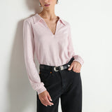 Kimberley Polo Tee Pink