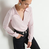 Kimberley Polo Tee Pink
