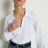 Kimberley Polo Tee Optic White