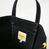 Imperfect Heart Tote Bag Black/White