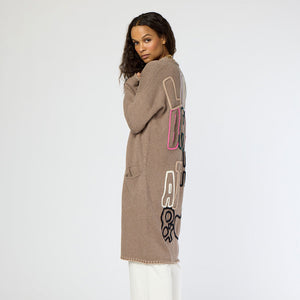 Poppy & Love Duster Taupe