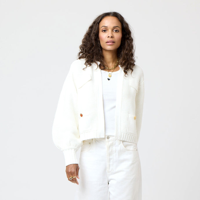 Alaina Cardigan White