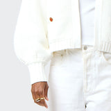 Alaina Cardigan White