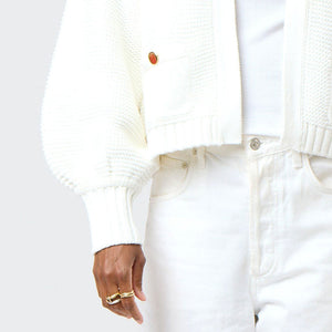 Alaina Cardigan White