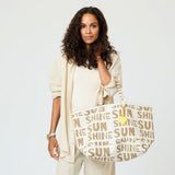 KR Sunshine Tote Natural/Taupe