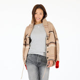 Shawl Collar Ker-Isle Cardigan Multi