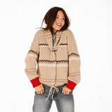 Shawl Collar Ker-Isle Cardigan Multi