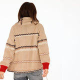 Shawl Collar Ker-Isle Cardigan Multi