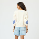 Ex-Boyfriend Imperfect Heart Sweatshirt Sand